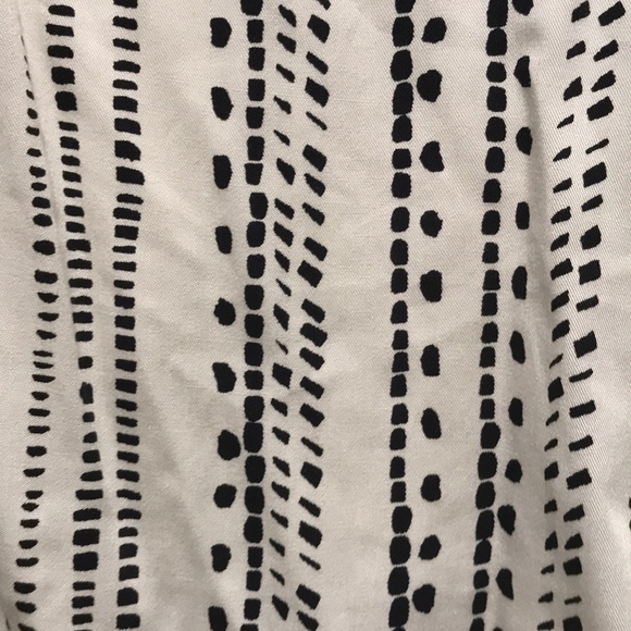 Dot Stripe print sleeveless romper NWOT - Picture 7 of 8